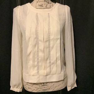 NWT pleated blouse